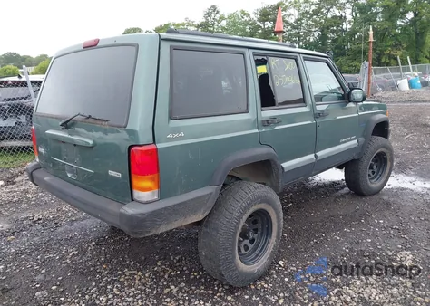 2000 Jeep Cherokee Sport z USA, uszkodzony, nr VIN 1J4FF48S8YL242593